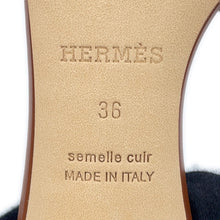 Load image into Gallery viewer, HERMES Oazis Sandals GoldH071002Z03360 Calf Leather Size 36
