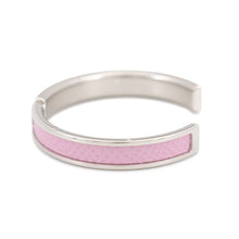 Load image into Gallery viewer, HERMES Olymp Bracelet Size T2 Mauve SylvestreH500344FKX9T2 Epsom Metal
