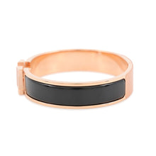 Load image into Gallery viewer, HERMES ClicH Bracelet Size PM BlackH700001FO01PM Metal Enamel
