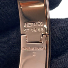 Load image into Gallery viewer, HERMES ClicH Bracelet Size PM BlackH700001FO01PM Metal Enamel
