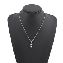 Load image into Gallery viewer, HERMES Mini Maillon Necklace Size PM BlackH100053FP03 Metal Lacquer
