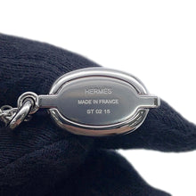 Load image into Gallery viewer, HERMES Mini Maillon Necklace Size PM BlackH100053FP03 Metal Lacquer
