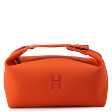 Load image into Gallery viewer, HERMES Brid a Black Orange・Feu Canvas Size PM
