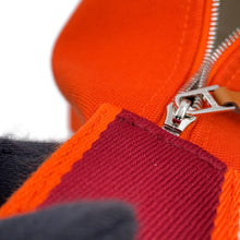 Load image into Gallery viewer, HERMES Brid a Black Orange・Feu Canvas Size PM
