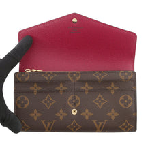 Load image into Gallery viewer, LOUIS VUITTON Portefeuille Sarah FuchsiaM62234 Monogram

