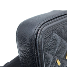 Load image into Gallery viewer, CHANEL CCFiligree Chain Wallet BlackA84450 Caviar Leather
