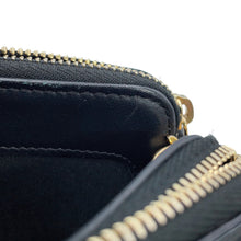 Load image into Gallery viewer, CHANEL CCFiligree Chain Wallet BlackA84450 Caviar Leather
