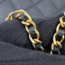 Load image into Gallery viewer, CHANEL CCFiligree Chain Wallet BlackA84450 Caviar Leather
