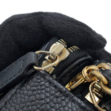 Load image into Gallery viewer, CHANEL CCFiligree Chain Wallet BlackA84450 Caviar Leather
