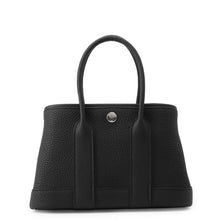 Load image into Gallery viewer, HERMES Neo Garden Black Negonda Leather Size 23
