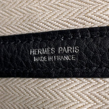 Load image into Gallery viewer, HERMES Neo Garden Black Negonda Leather Size 23
