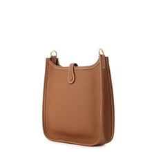 Load image into Gallery viewer, HERMES Evelyne Long Amazon Gold Taurillon Clemence Size TPM
