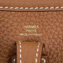 Load image into Gallery viewer, HERMES Evelyne Long Amazon Gold Taurillon Clemence Size TPM
