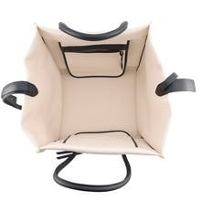 Load image into Gallery viewer, CELINE Luggage Phantom Tote Bag Natural/Black169952AEL.01BC Canvas Leather Size Medium
