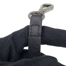 Load image into Gallery viewer, MONCLER Georgine Shoulder Black/YellowB209A0065400 Leather Fur Size Small
