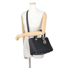 Load image into Gallery viewer, Dior Lady D-Saia 2-Way Handbag BlackM1151OTRL_M900 Leather Size Medium
