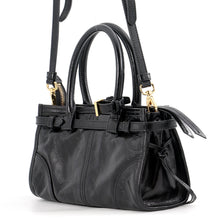 将图像加载到图库查看器中，PRADA Bonnie Mini Handbag Black1BA486_2CYR_F0002_V_OOM Leather Size Mini
