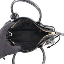 将图像加载到图库查看器中，PRADA Bonnie Mini Handbag Black1BA486_2CYR_F0002_V_OOM Leather Size Mini

