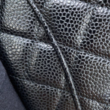 Load image into Gallery viewer, CHANEL Matelasse Classic Chain Wallet BlackAP0250-Y01864-C3906 Caviar Leather
