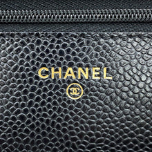 Load image into Gallery viewer, CHANEL Matelasse Classic Chain Wallet BlackAP0250-Y01864-C3906 Caviar Leather
