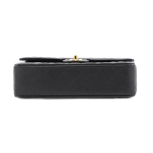 Load image into Gallery viewer, CHANEL Matelasse W Flap ChainShoulder Bag BlackA01112-Y01864-C3906 Caviar Leather Size 25
