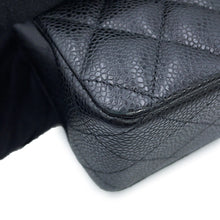 Load image into Gallery viewer, CHANEL Matelasse W Flap ChainShoulder Bag BlackA01112-Y01864-C3906 Caviar Leather Size 25
