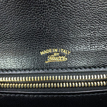 Load image into Gallery viewer, GUCCI Bamboo 1947 Black863165 AAGDM 1096 Leather Size Small
