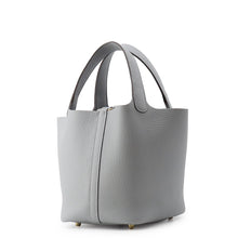 Load image into Gallery viewer, HERMES Picotin Lock Green Pantan Taurillon Clemence Size PM
