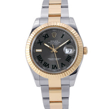 将图像加载到图库查看器中，ROLEX Datejust II Stainless Steel K18YG116333
