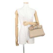 将图像加载到图库查看器中，HERMES Birkin Verso Trench/Bougainvillier Togo Leather Size 25
