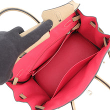 将图像加载到图库查看器中，HERMES Birkin Verso Trench/Bougainvillier Togo Leather Size 25
