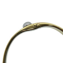 Load image into Gallery viewer, LOUIS VUITTON Cuff nanogram Size M GoldM00252 Monogram・Pattern Metal
