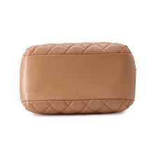 Load image into Gallery viewer, CHANEL Matelasse Trendy CC Bowling Bag BeigeA93007 Lambskin
