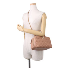 Load image into Gallery viewer, CHANEL Matelasse Trendy CC Bowling Bag BeigeA93007 Lambskin
