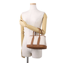 Load image into Gallery viewer, HERMES Neo Garden Gold/Ecru Toile H Negonda Leather Size 23
