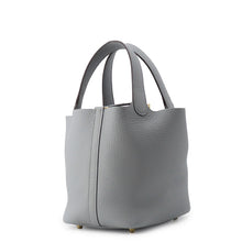 Load image into Gallery viewer, HERMES Picotin Lock Green Pantan Taurillon Clemence Size PM
