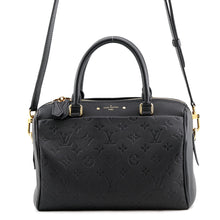 将图像加载到图库查看器中，LOUIS VUITTON Speedy Bandouliere NM NoirM42401 Monogram Empreinte Leather Size 25
