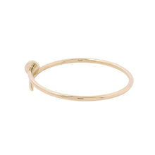 将图像加载到图库查看器中，CARTIER Juste Un Clou Bracelet Size Small/17B6062617/B6062600 18K Yellow Gold
