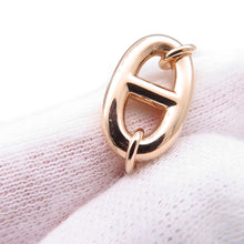 将图像加载到图库查看器中，HERMES Chaine d'Ancre Farandole Bracelet Size ST 18K Pink Gold
