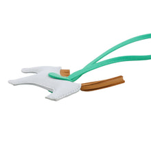 Load image into Gallery viewer, HERMES Rodeo Bag Charm Blueblum/Menthe/Sesame Lambskin Size PM

