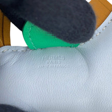 Load image into Gallery viewer, HERMES Rodeo Bag Charm Blueblum/Menthe/Sesame Lambskin Size PM
