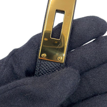 Load image into Gallery viewer, HERMES Kelly Belt Black Epsom
