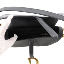 Load image into Gallery viewer, Dior Saddle Bag BlackM0446CWVG Leather
