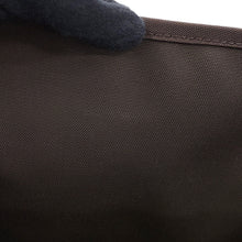 Load image into Gallery viewer, HERMES Sucked Pansage Groom Rouge H/Chocolat Toile Chevrons Canvas
