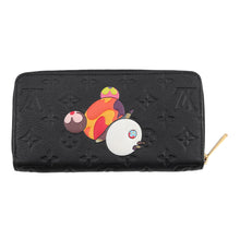 Load image into Gallery viewer, LOUIS VUITTON LV × TM Zippy Wallet_Japan Limited Edition NoirM14160 Monogram Empreinte Leather/Panda
