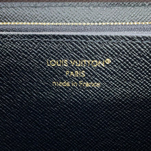 Load image into Gallery viewer, LOUIS VUITTON Zippy Wallet NoirM82444 Monogram Reverse Canvas

