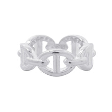 将图像加载到图库查看器中，HERMES Chaine d'Ancre Anchene Ring Size PM/49/#9 SV925
