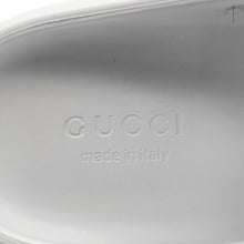 Load image into Gallery viewer, GUCCI Ace Sandals White652520 Rubber Size 36
