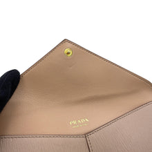 Load image into Gallery viewer, PRADA Envelope Long Wallet Jasmin Flower1MF175_2B6P_F0236 Leather

