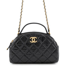 Load image into Gallery viewer, CHANEL Matelasse 2WayShoulder Bag Black Leather
